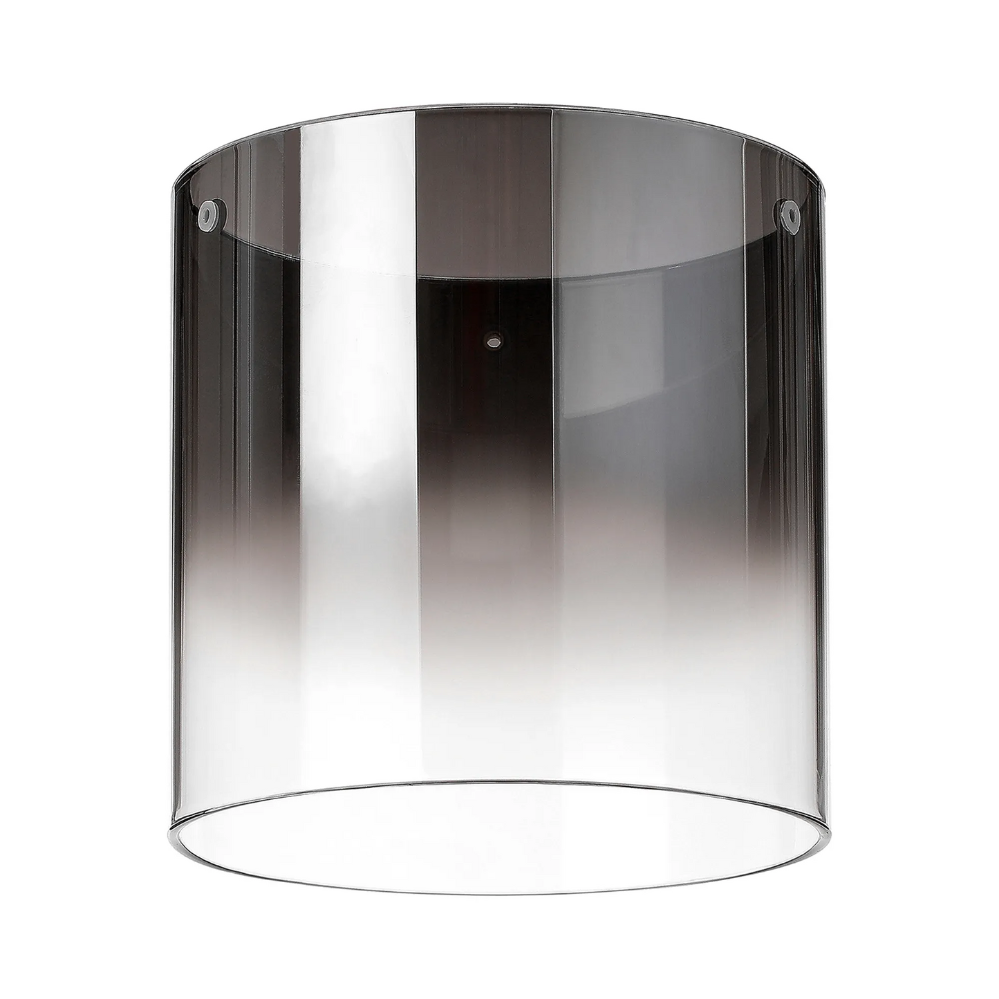 Bespoke Stairwell 9 Light Pendant with Brass & Sand Black Metalwork & Custom Finish Glass - ID 13778