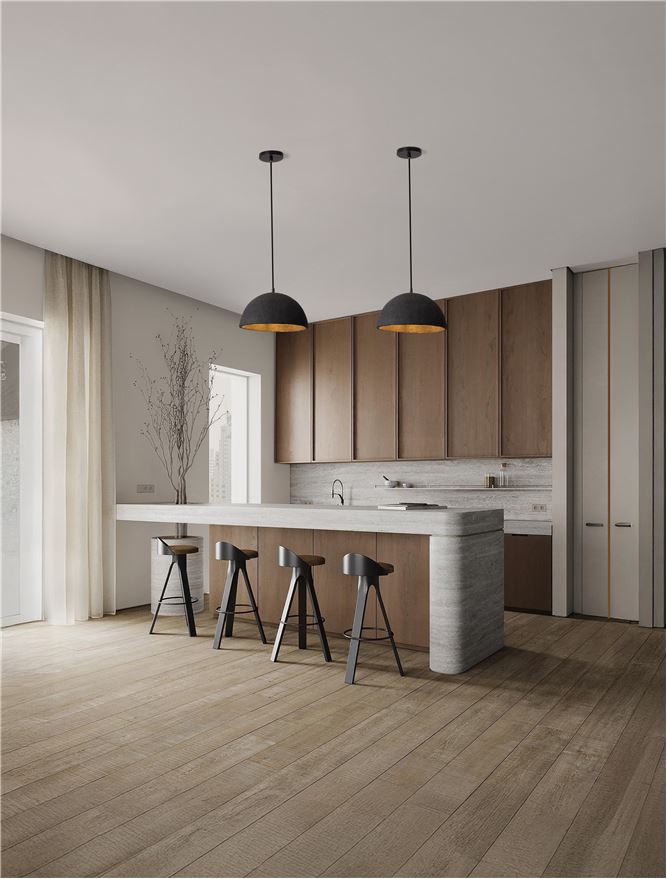 TAL Medium Black Papier-Mâché Dome Pendant - ID 13589