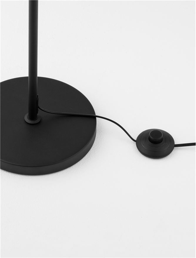 NICO Oxide Gold & Black Aluminium Floor Lamp - ID 13948