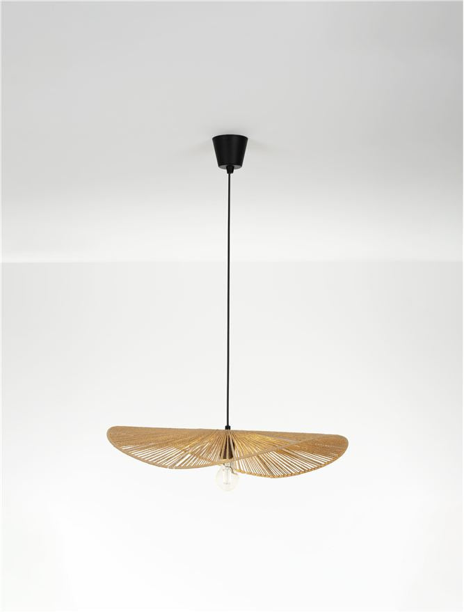 SIA Natural Parer Rope Pendant - ID 13769