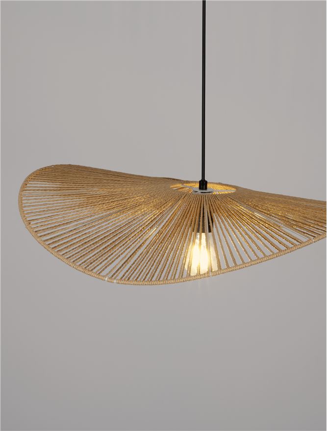 SIA Natural Parer Rope Pendant - ID 13769