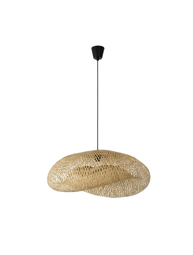 ADE Natural Woven Bamboo Pendant Large - ID 13750