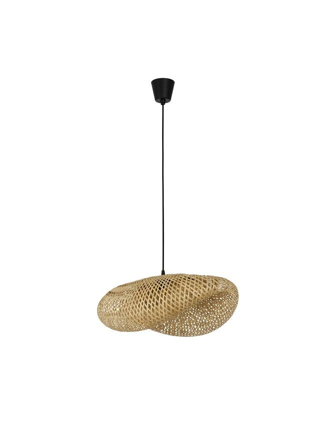 ADE Natural Woven Bamboo Pendant Medium - ID 13749