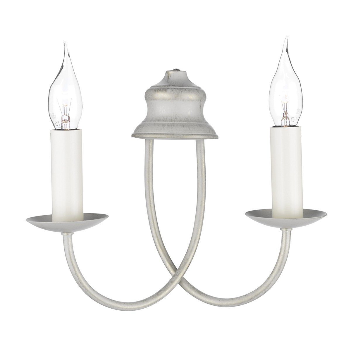 David Hunt Bermuda Double Wall Bracket Cream Gold - ID 1731 - EX-DISPLAY