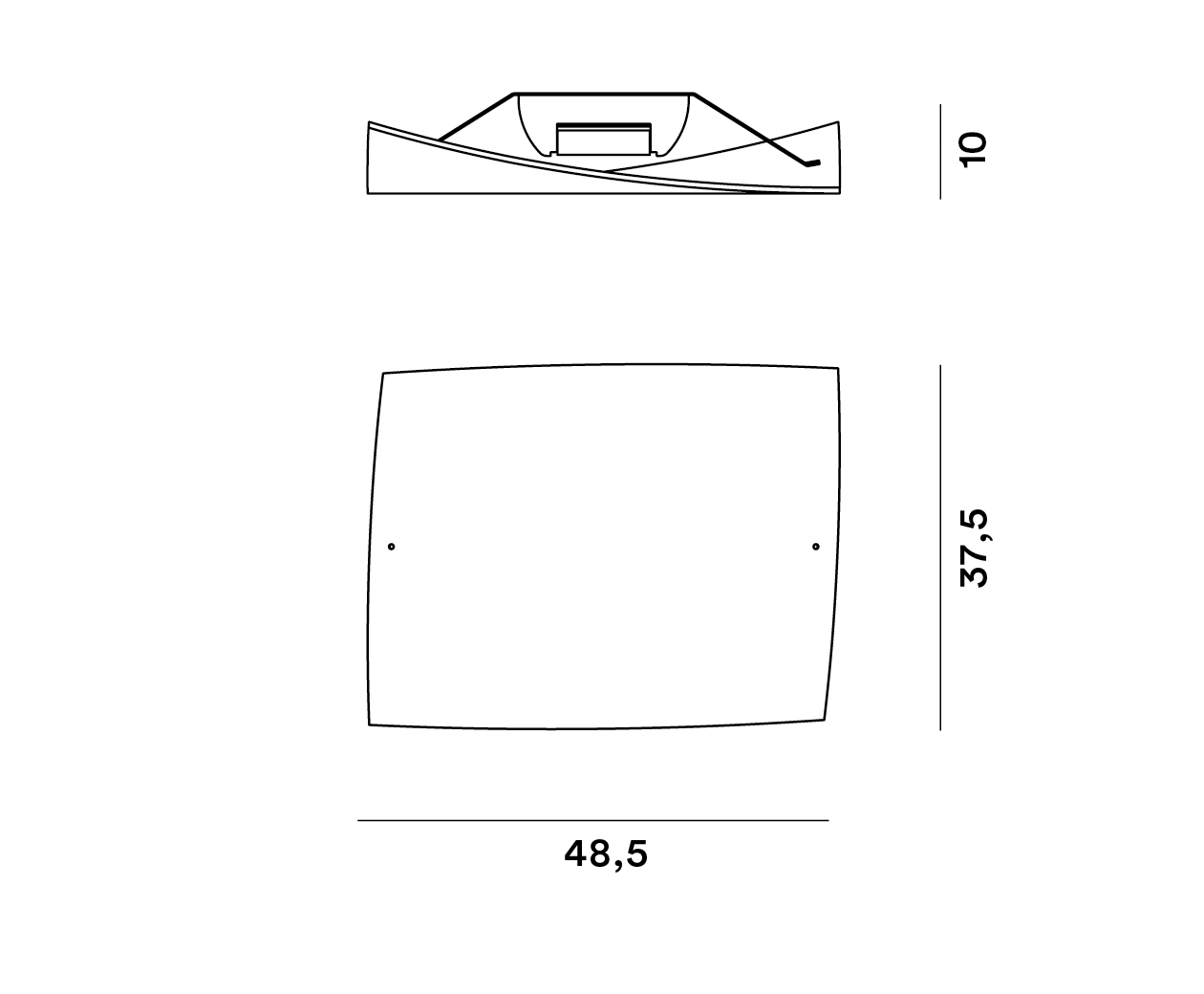 Foscarini Folio Ceiling Light Large (Grande)