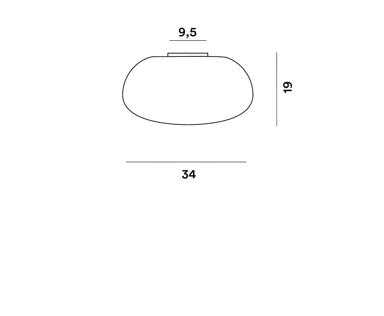 Foscarini Rituals 2 E27 Wall/Flush Ceiling Light