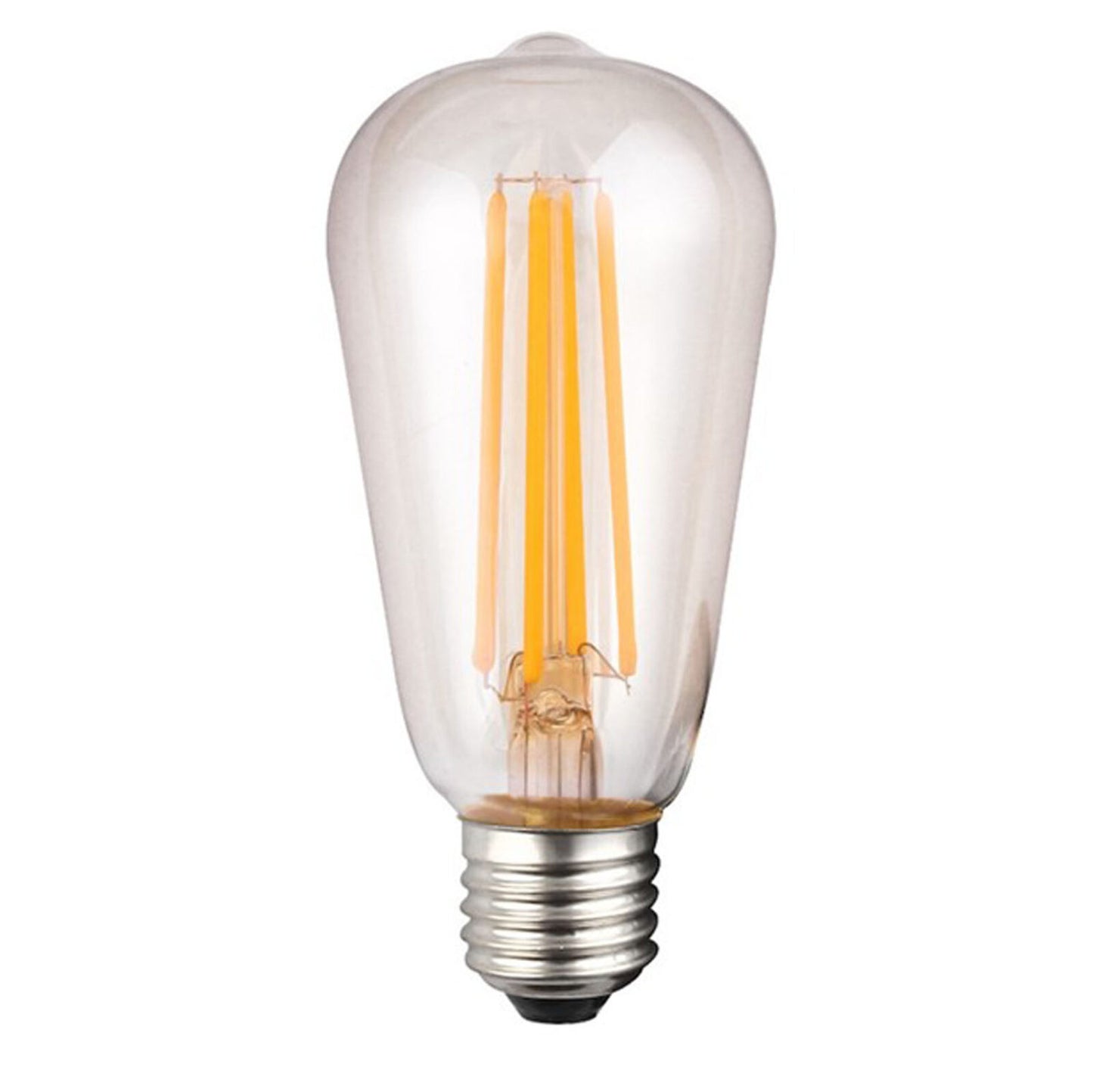 Clear Straight Filament Valve E27 - ID 12959