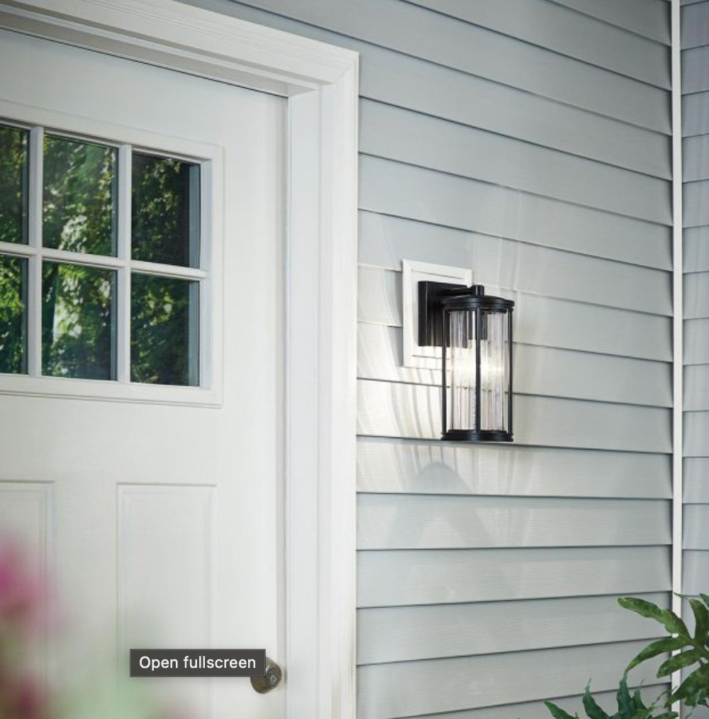 EFL Outdoor IP44 Cylindrical Wall Lantern - ID 12651