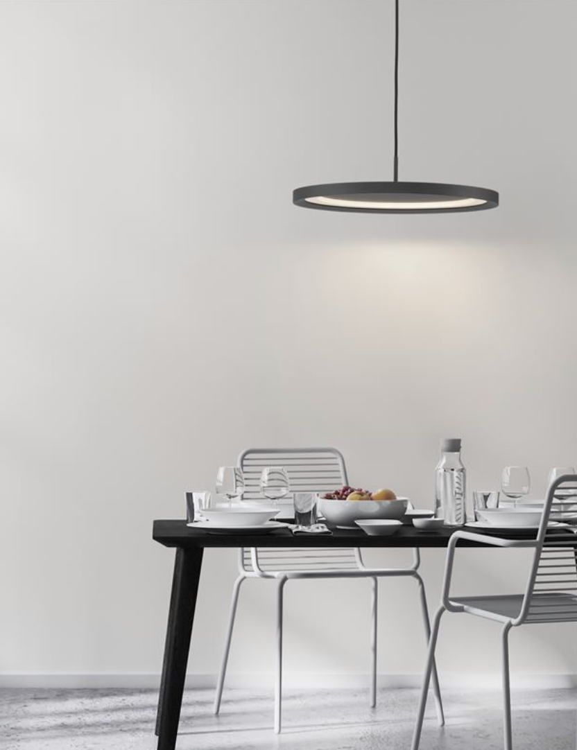 NL Andri Matt Black Disc Pendant - ID 13679