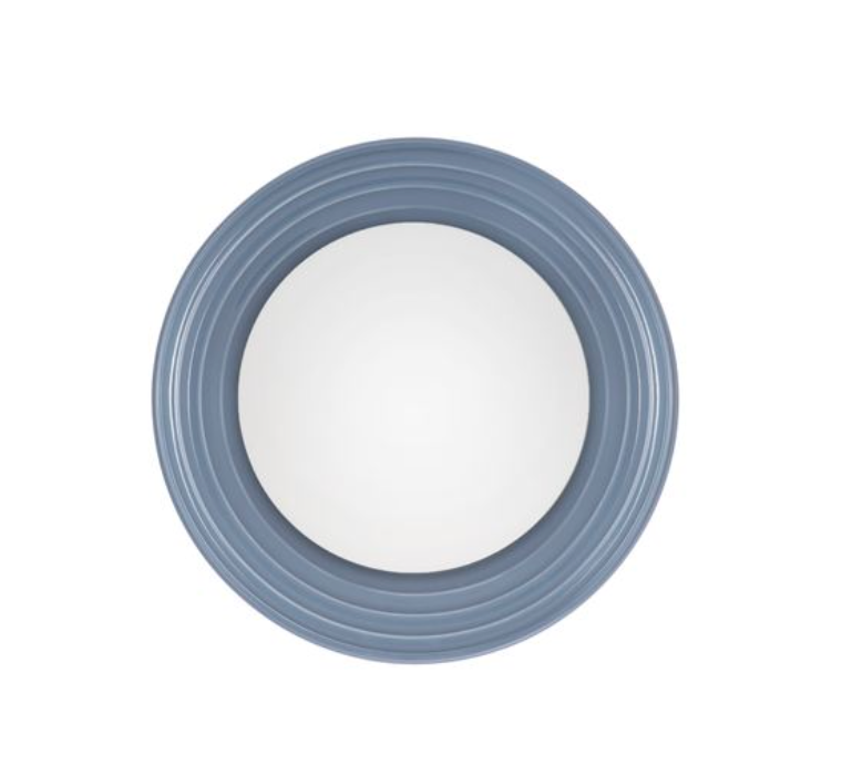 NL Orbi Bathroom Wall or Ceiling Light in Grey Blue with Opal Glass IP44 - ID 13753