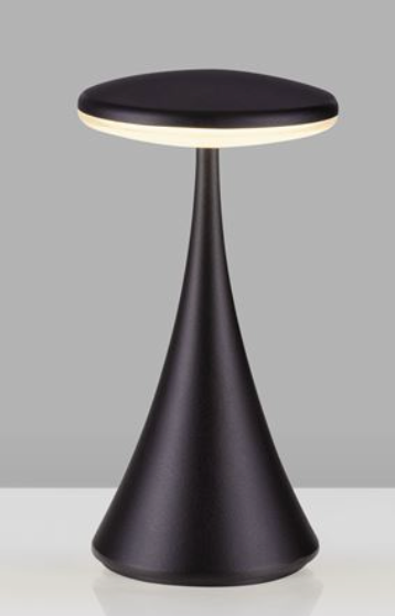 USB Rechargeable Exterior Table Lamp, Sand Black - ID 13805
