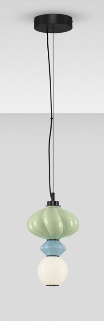 NL Boneta Coloured Glass Pendant - ID 13818
