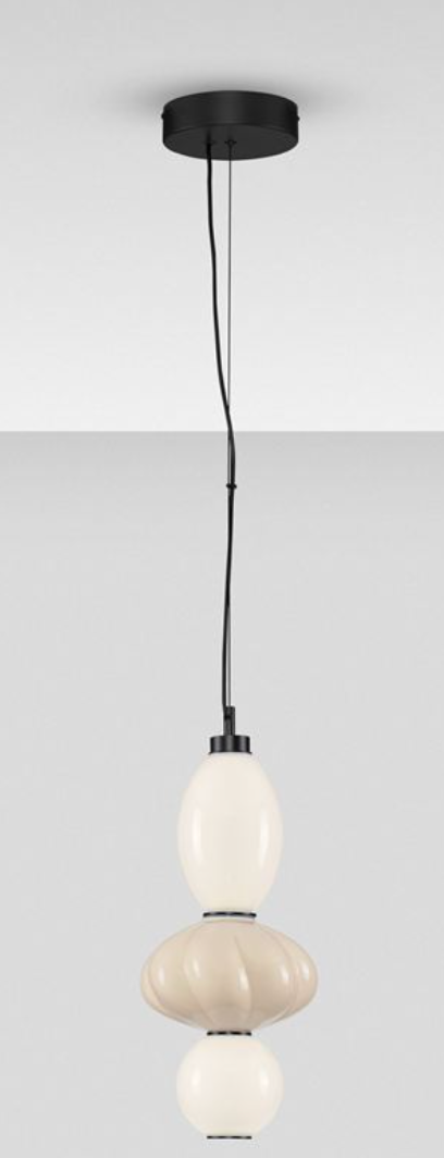 NL Boneta Coloured Glass Tall Pendant - ID 13819
