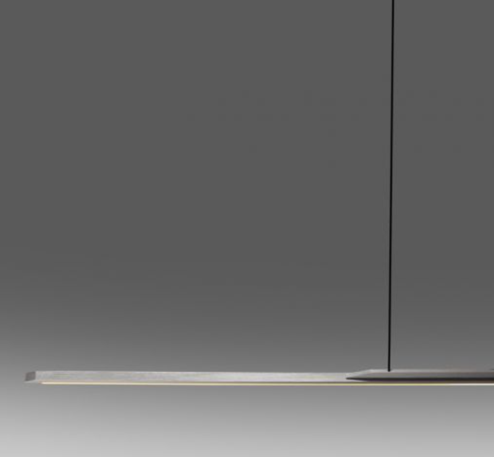 SureFlat 125 Height Adjustable Pendant Light Grey - ID 13942