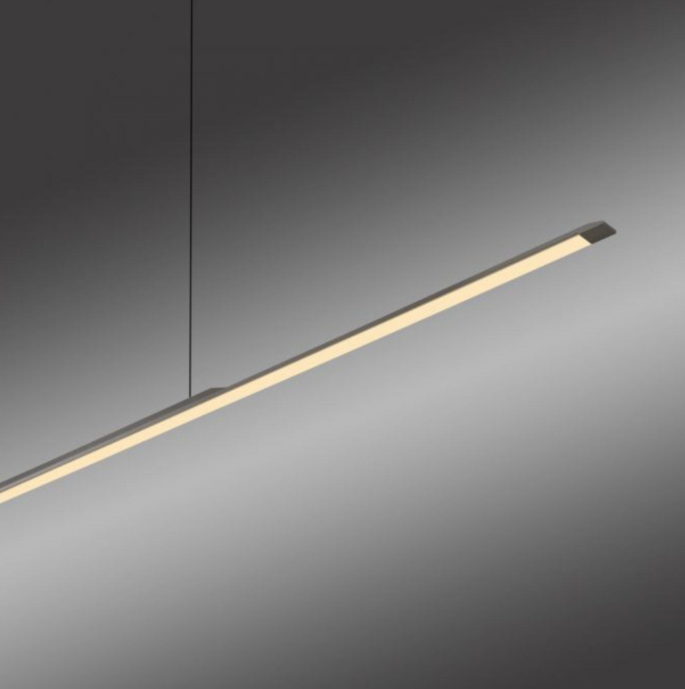 SureFlat 160 Height Adjustable Pendant Light Grey - ID 13944