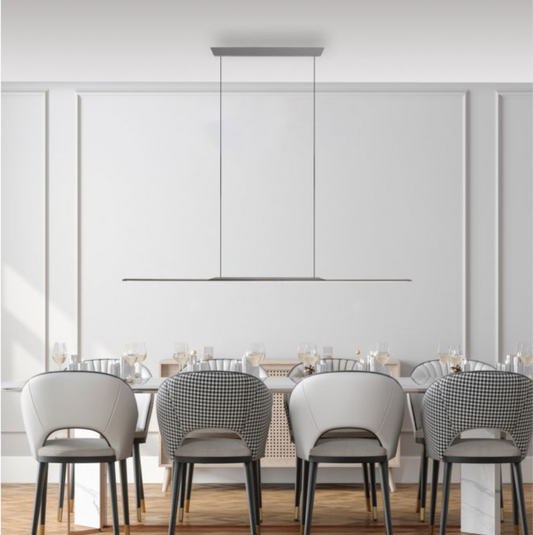 SureFlat 125 Height Adjustable Pendant Light Grey - ID 13942