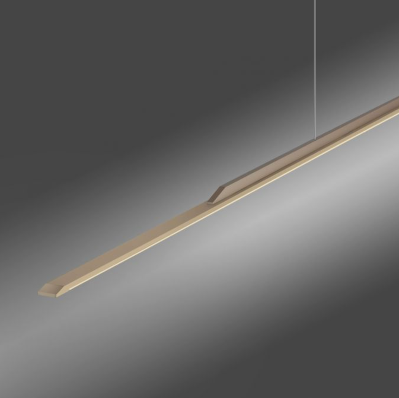 SureFlat 125 Height Adjustable Pendant Light Satin Bronze - ID 13943