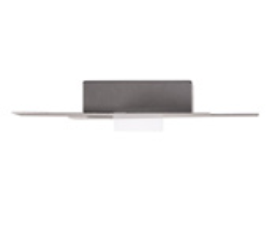 Grossmann Creo Single Aluminium Flush Wall/Ceiling Light - ID 14855