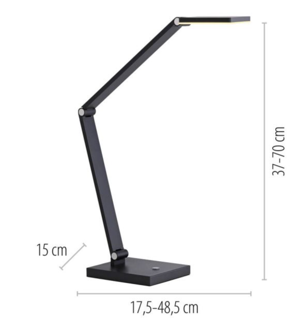 YAMS Adjustable Grey 8W LED Desk Lamp - ID 14969
