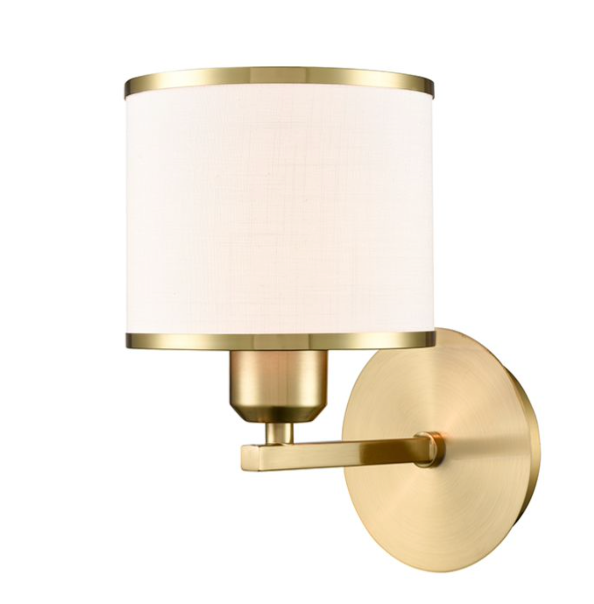 RIU Aged Brass Single Wall Light - ID 15039