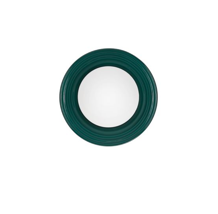 NL Orbi Small Bathroom Wall or Ceiling Light in Green with Opal Glass IP44 - ID 13759