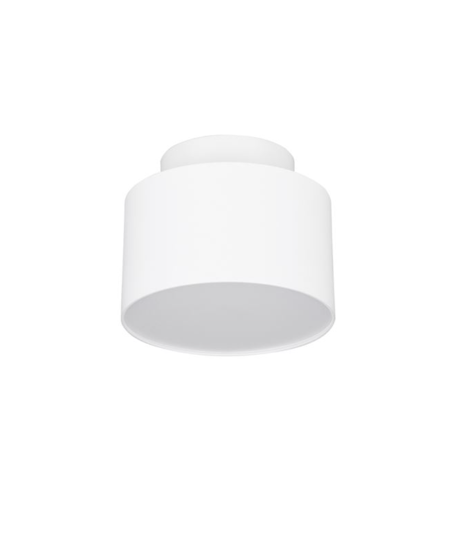 NL Ozeen (11cm) Semi Flush Ceiling Light Sandy White ID 13876