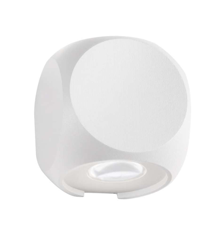 Zavi Miniature Up & Down Wall Light White - ID 13915