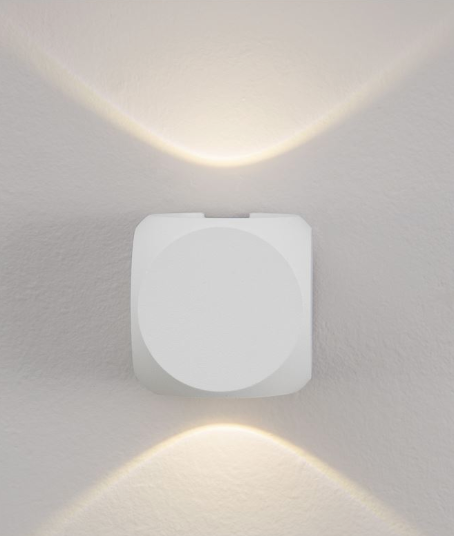 Zavi Miniature Up & Down Wall Light White - ID 13915