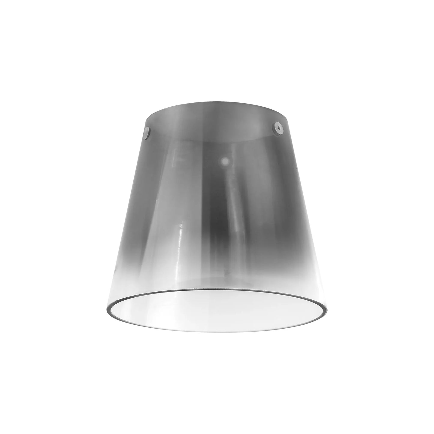 Bespoke 5 Light Stairwell Ring Pendant Black Metalwork & Custom Glass - ID 13784