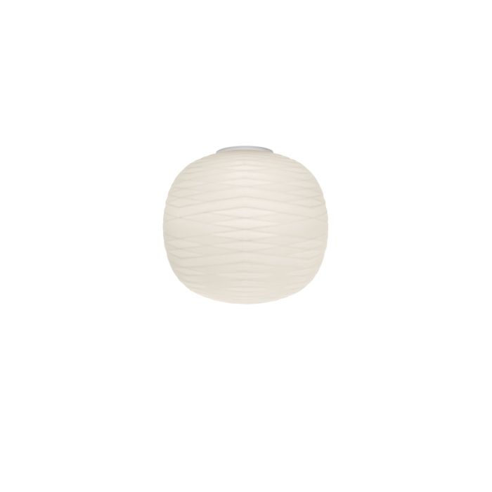 Foscarini Gem Semi Wall Light White