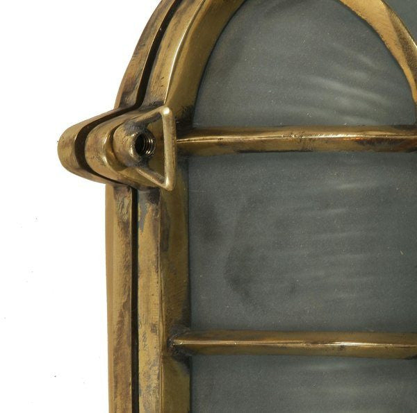 Classic Reproductions Oval Ships Bulkhead Light (Large) - London Lighting - 8