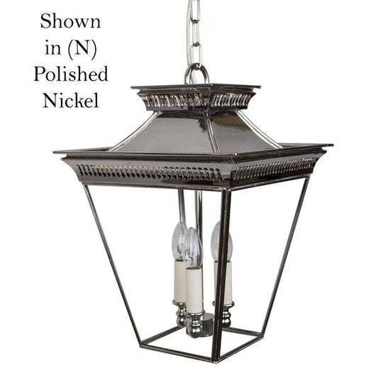 Classic Reproductions Pagoda 3 light Pendant (Medium) - London Lighting - 1