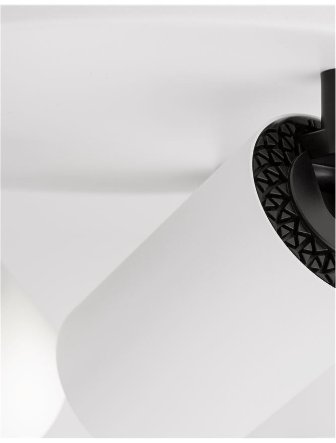 NL Sandy White Triple Round GU10 spotlight - ID 11166