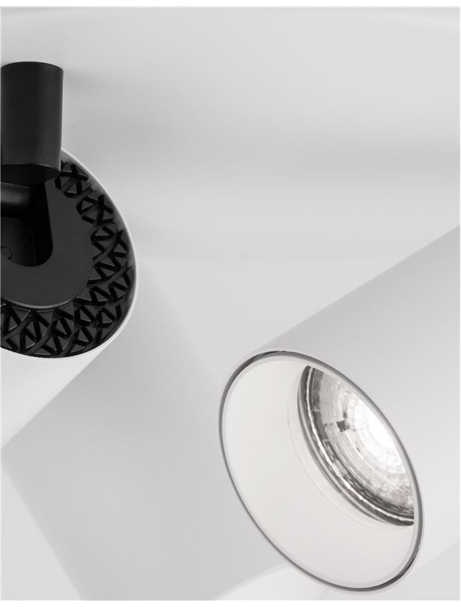 NL Sandy White Triple Round GU10 spotlight - ID 11166