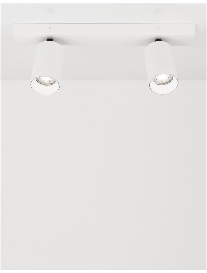 NL Sandy White Double GU10 spotlight - ID 11160