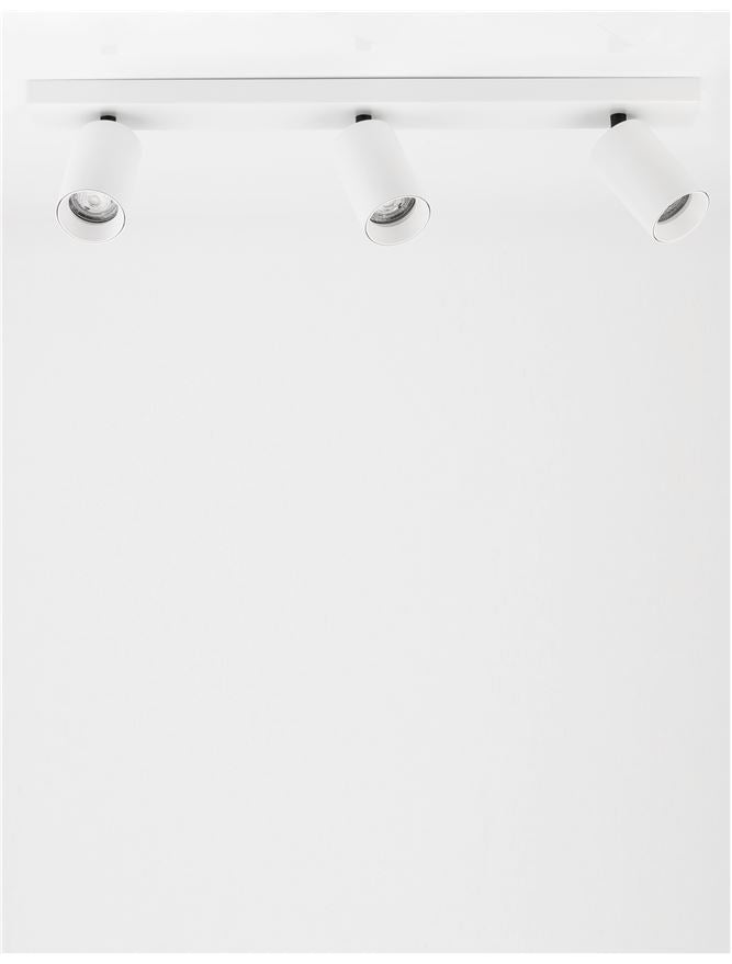NL Sandy White Triple Linear GU10 spotlight - ID 11056