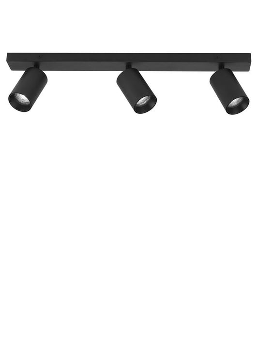 NL Sandy Black Triple Linear GU10 spotlight - ID 11161