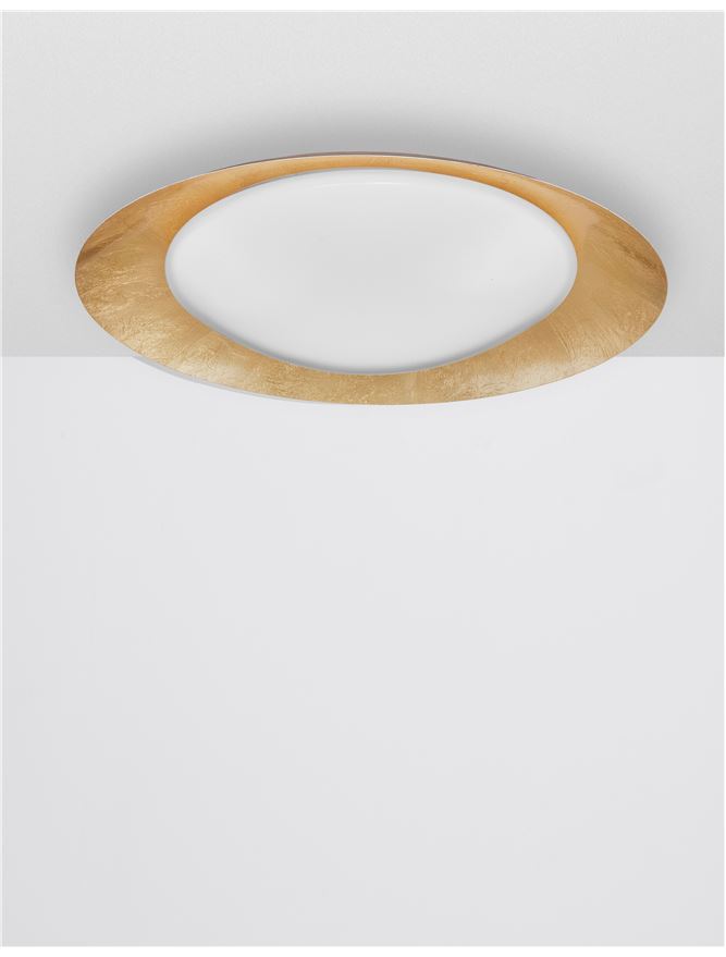 ZAN Diffused Gold Leaf Decorative Ceiling Light - ID 10596