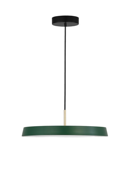 VET Matt Green Aluminium & Acrylic Single Pendant - ID 9996