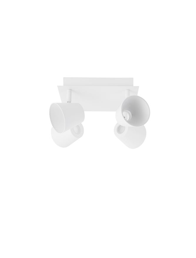 BAG Sandy White Metal Four Lamp Spotlight With Concealed Light Source - ID 11065