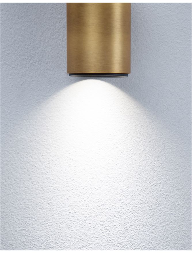 NL Black & Satin Gold Single GU10 spotlight - ID 10671