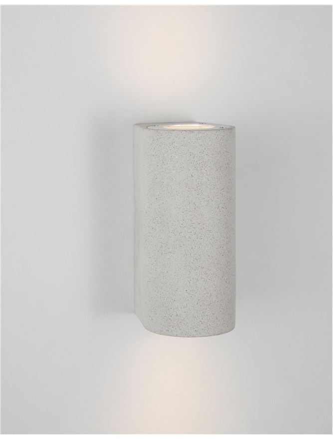 LID White Sandstone Outdoor Up + Down Light - ID 10859