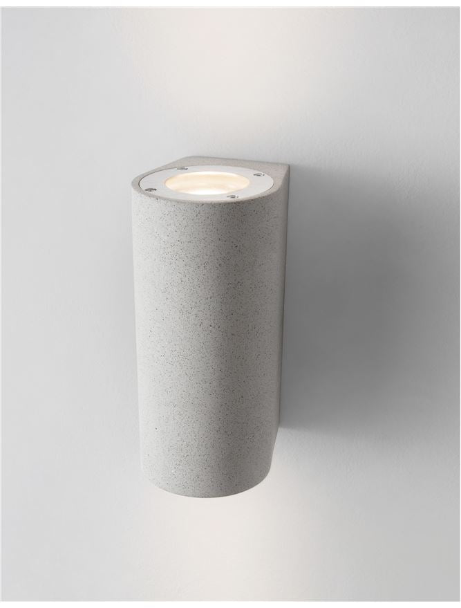 LID White Sandstone Outdoor Up + Down Light - ID 10859
