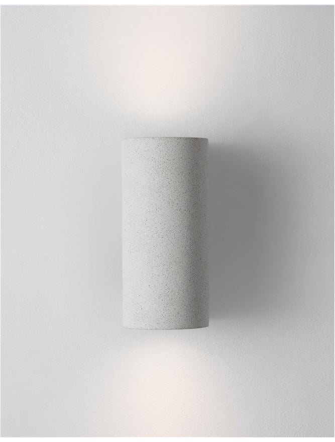 LID White Sandstone Outdoor Up + Down Light - ID 10859