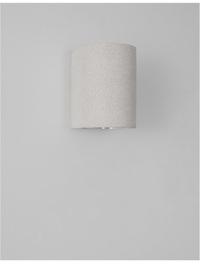 LID White Sandstone Outdoor Down Light - ID 10858