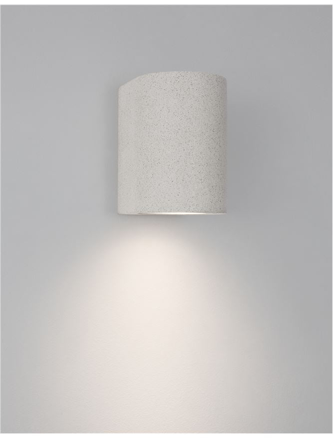 LID White Sandstone Outdoor Down Light - ID 10858