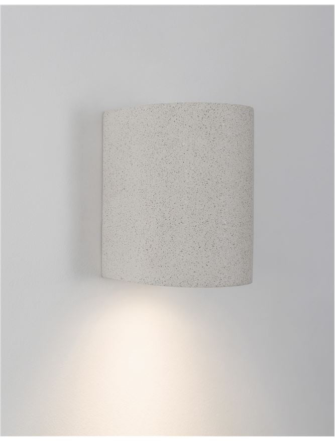 LID White Sandstone Outdoor Down Light - ID 10858