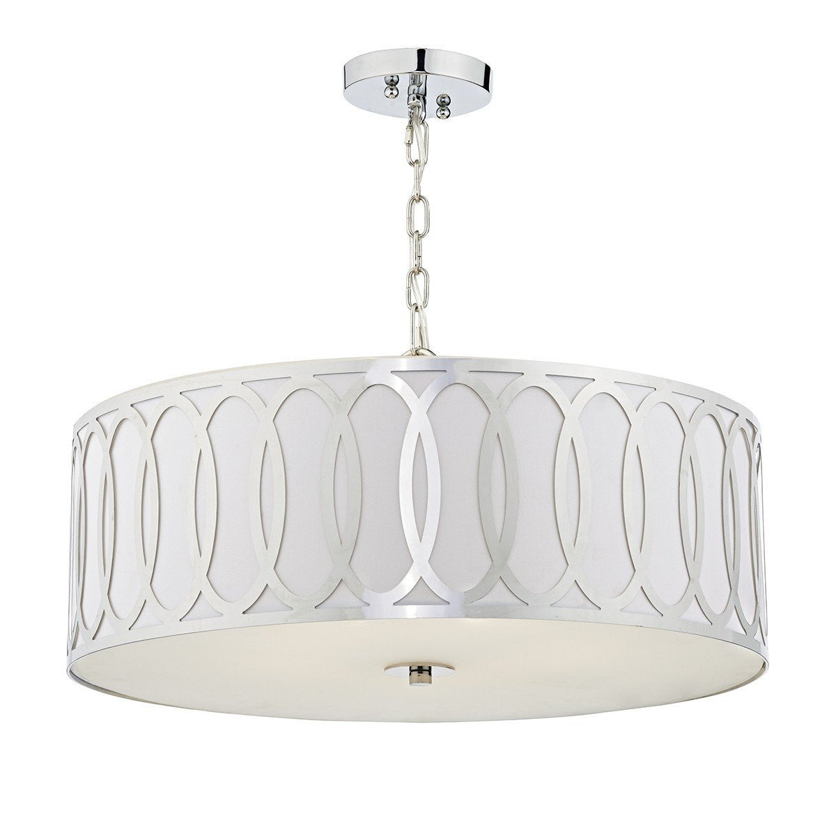 Acura Polished Chrome 5 Lights Pendant Light - London Lighting - 1