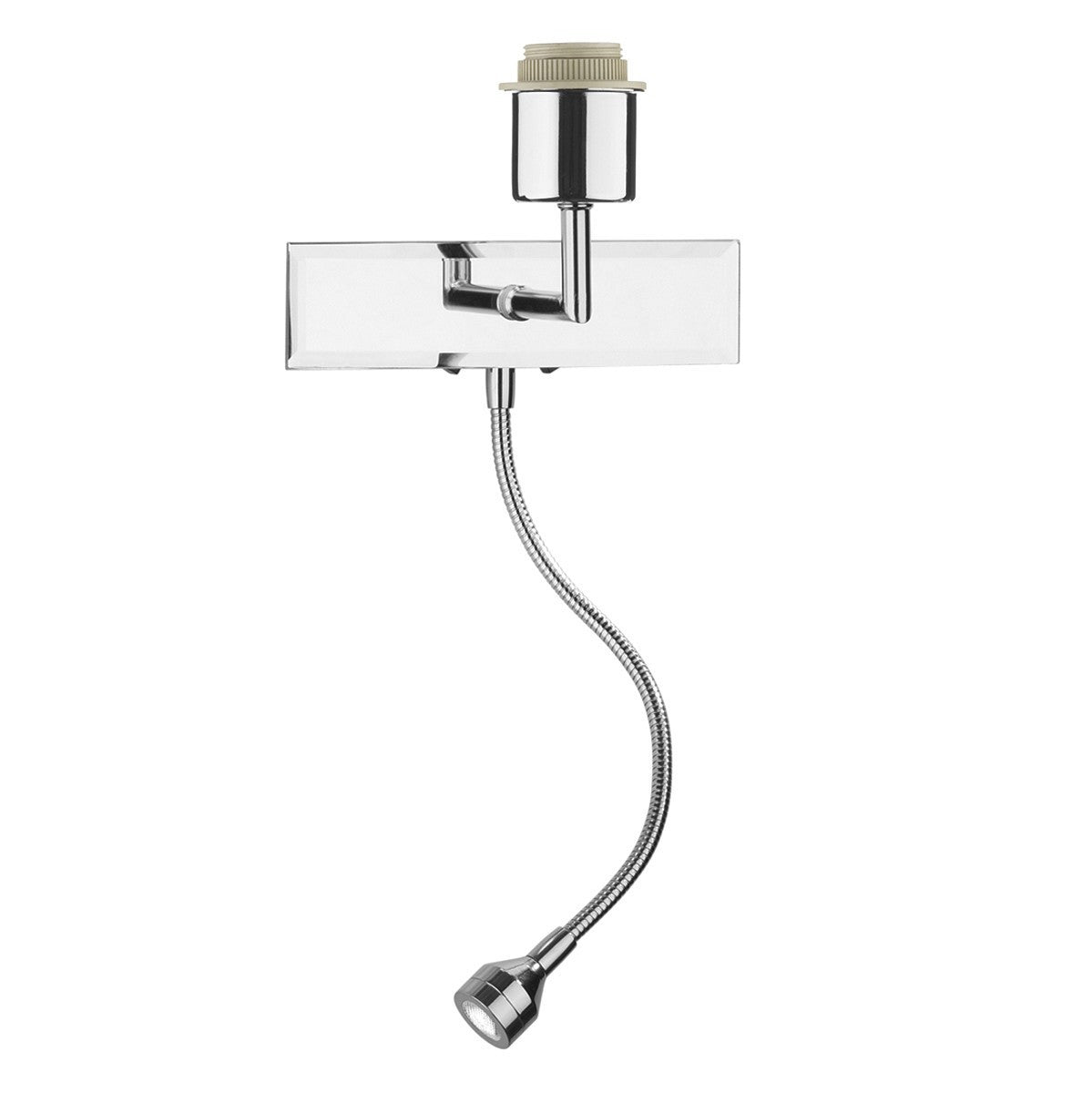 Amalfi Polished Chrome Wall Light - London Lighting - 4