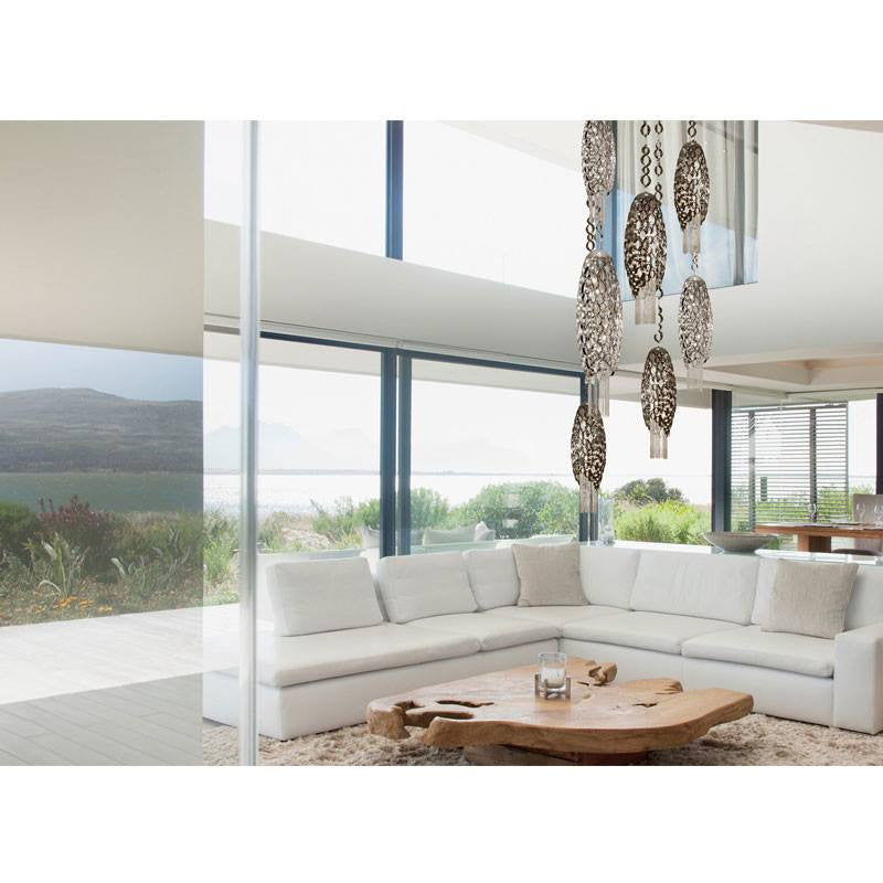 Canning Large Suspension Pendant with LED in Base - ID 8186